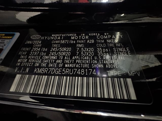 2024 Hyundai Palisade Calligraphy Night Edition