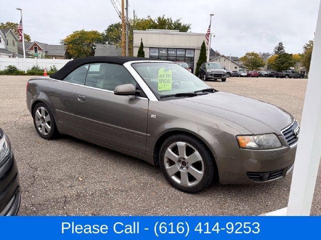 2003 Audi A4 3.0 Cabriolet FrontTrak