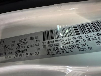 2018 Jeep Wrangler JK Unlimited Sahara 4x4