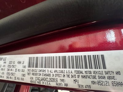 2012 Jeep Wrangler Sport