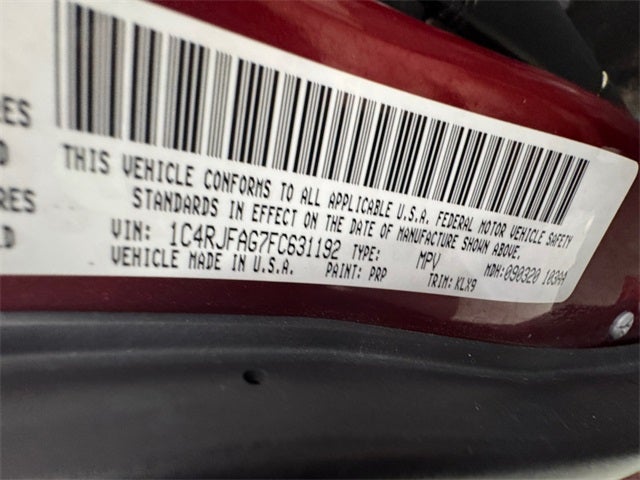 2015 Jeep Grand Cherokee Altitude