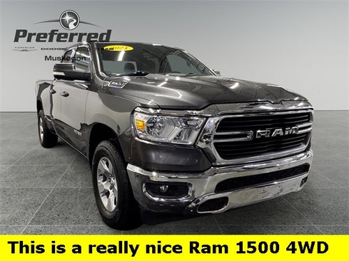2021 RAM 1500 Big Horn Quad Cab 4x4 6'4' Box
