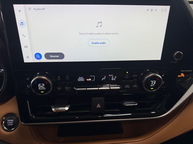 2023 Toyota Highlander Platinum 2.4 Liter Turbocharged FWD