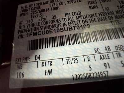 2025 Ford Escape Plug-in Hybrid