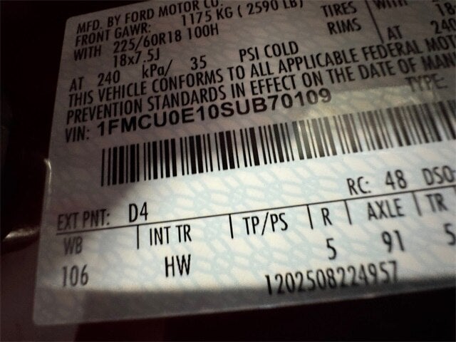 2025 Ford Escape Plug-in Hybrid