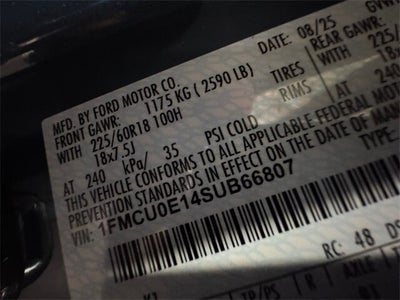 2025 Ford Escape Plug-in Hybrid