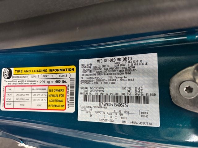 2026 Ford Mustang GT Premium Fastback