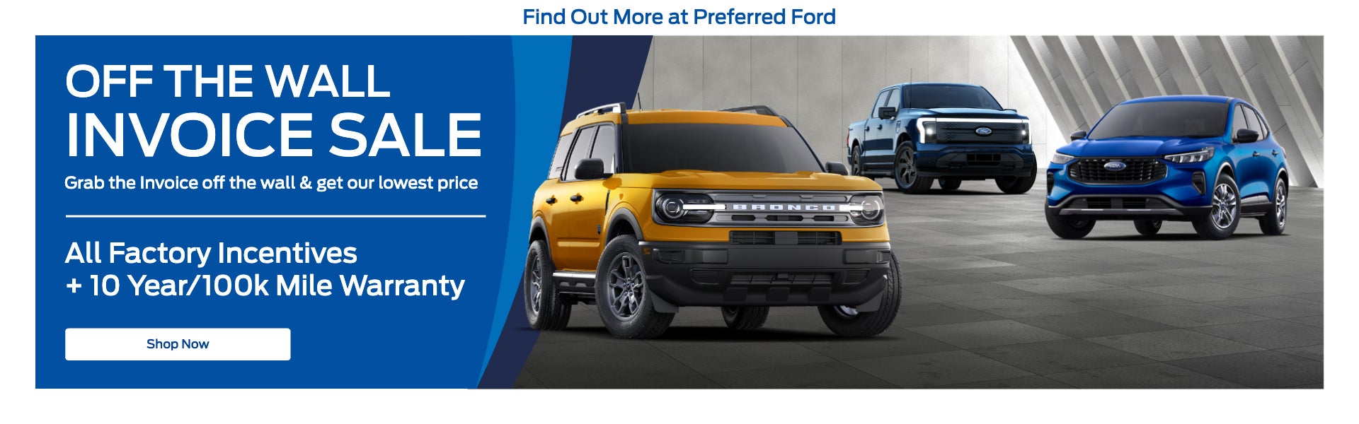 Off the wall invoice sale