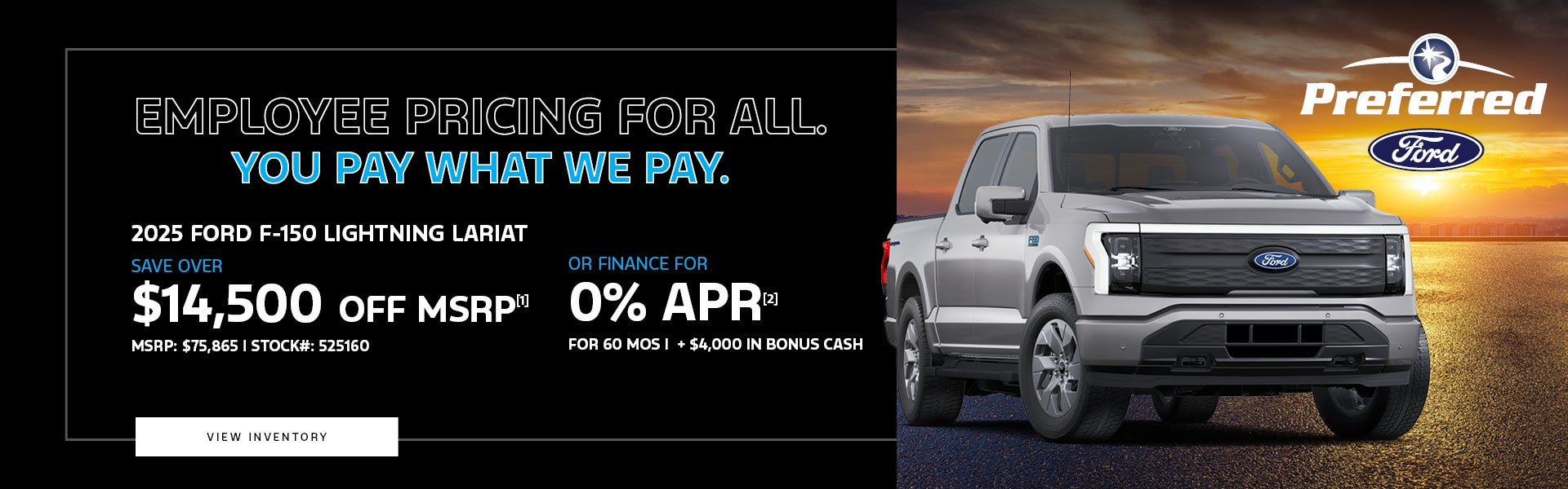F-150 Lariat Offer