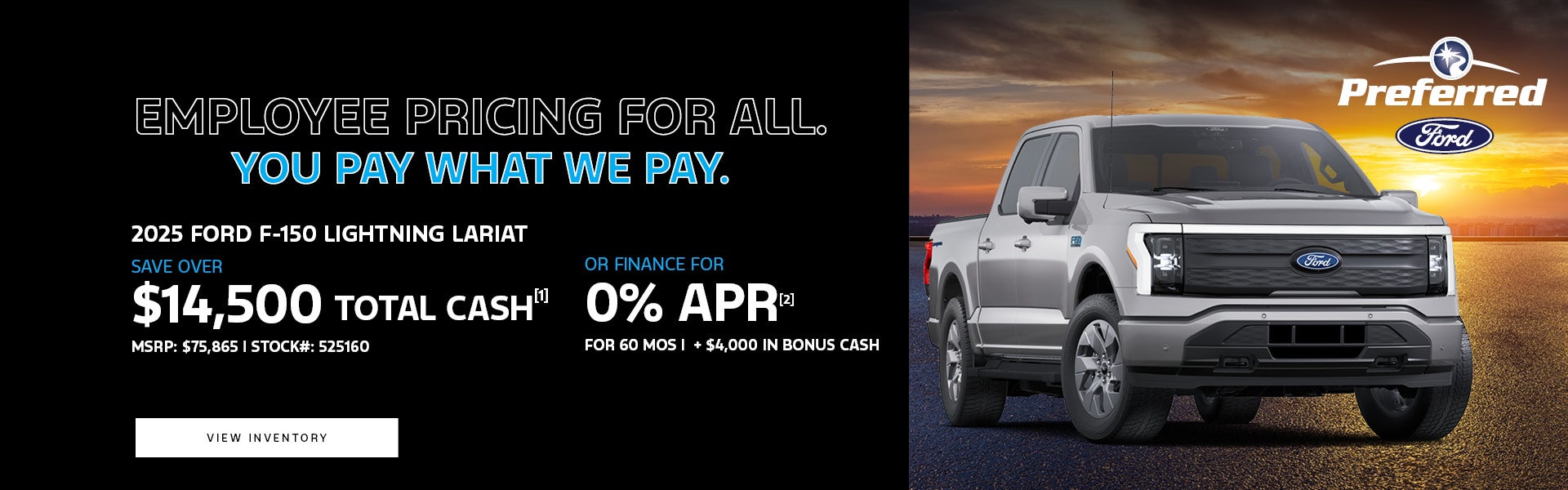 F-150 Lariat Offer