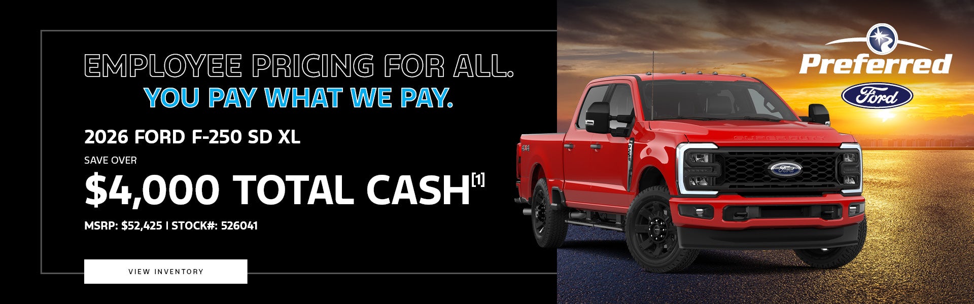 F-250 Offer