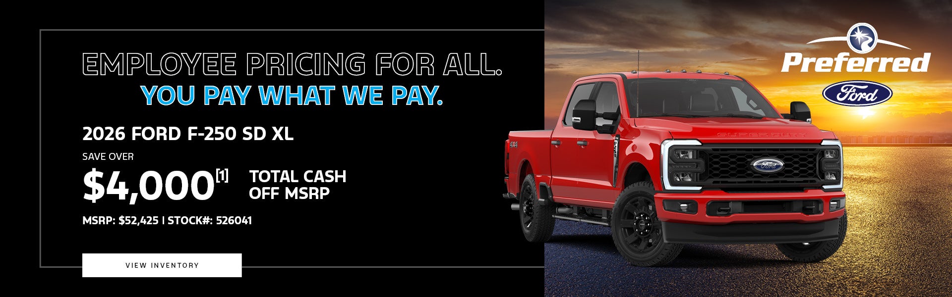 F-250 Offer