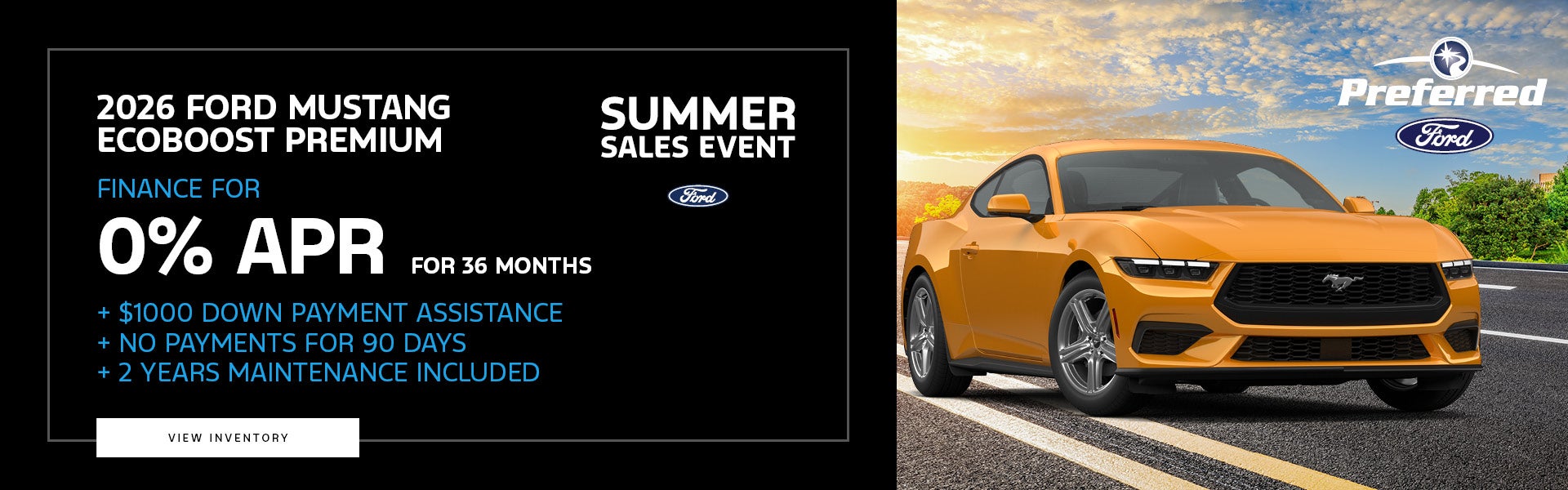 Mustang Offer