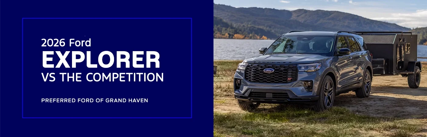 Ford Explorer vs Competition - Preferred Ford of Grand Haven