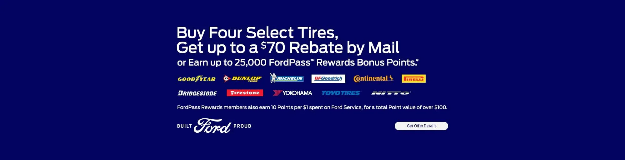 $70 Rebate on 4 Select Tires Grand Haven MI | %(dealership