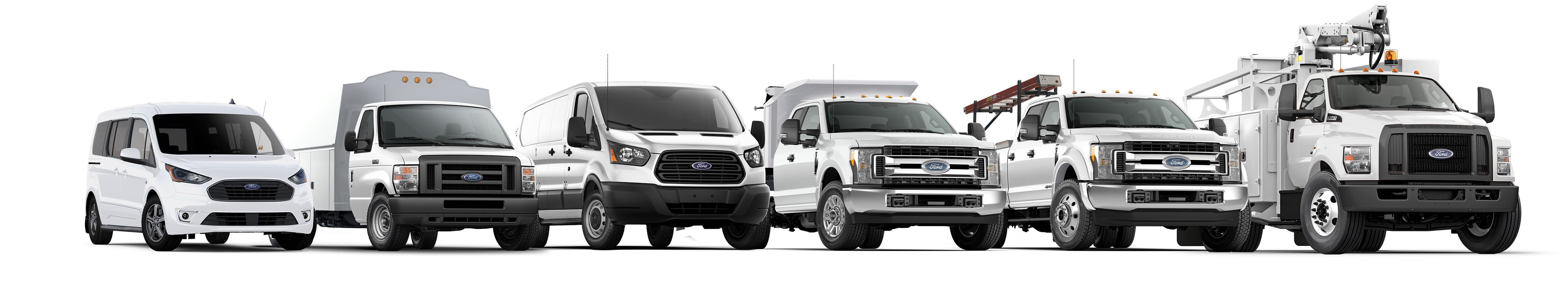 Full Lineup of COmmercial vehicles